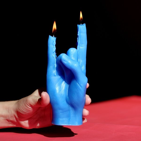 Candlehand Hand Gesture Candles You Rock