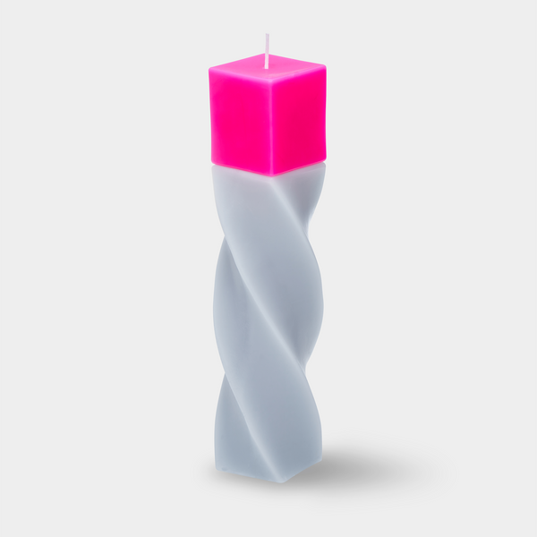 Candlehand OOGNIS - Spins Cube Grey – Pink