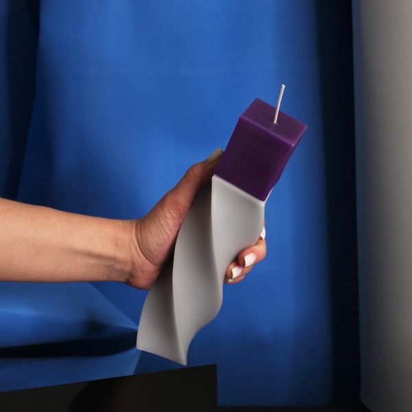 Candlehand OOGNIS - Spins Cube Grey – Purple