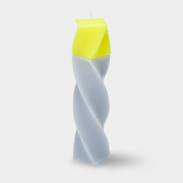 Candlehand OOGNIS - Spins Spiral Grey- Neon Yellow