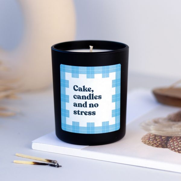 Candlehand Funny Quote Candle Cake Candles And No Stress