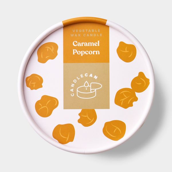 Candlehand Gourmet Food Candles - CandleCan Caramel Popcorn