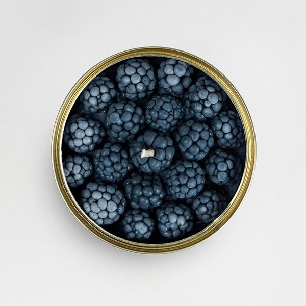 Candlehand Gourmet Food Candles - CandleCan Cinnamon Blackberry