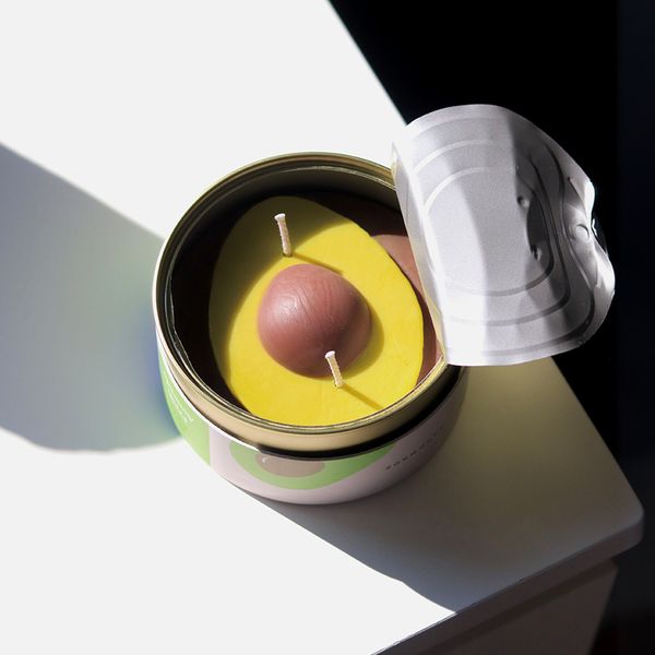 Candlehand Gourmet Food Candles - CandleCan Fresh Avocado