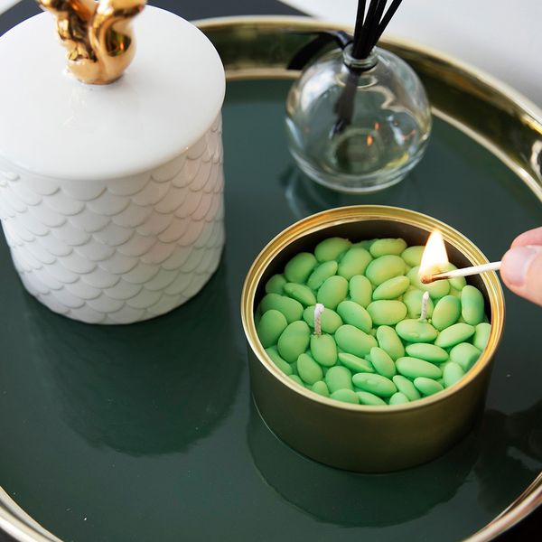 candlehand Gourmet Food Candles - CandleCan Mint Beans