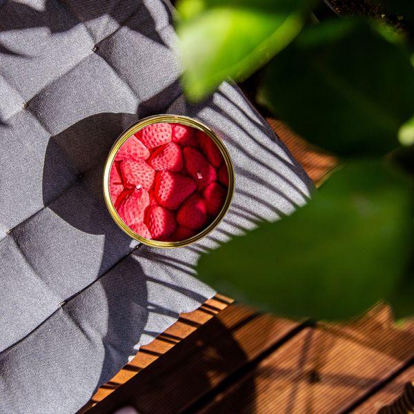 Candlehand Gourmet Food Candles - CandleCan Ripe Strawberries