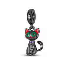 candy candle 925 Sterling Silver Black Cat – Dark Collection
