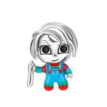 candy candle 925 Sterling Silver Chucky Charm – Dark Collection 