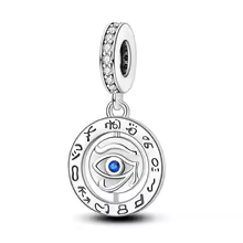 candy candle 925 Sterling Silver Evil Eye Charm – Dark Collection 