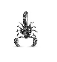 candy candle 925 Sterling Silver Scorpion Charm – Dark Collection