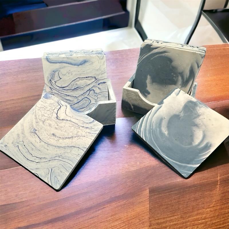 candy candle ArtisanCraft Square Coffee Table Coasters