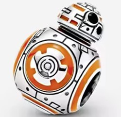 Candy Candle 925 Sterling Silver BB8