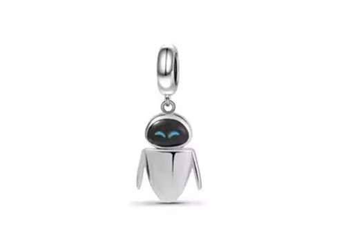 candy candle 925 Sterling Silver Eve Charm