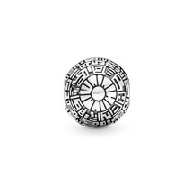 candy candle 9265 Sterling Silver Death Star Charm