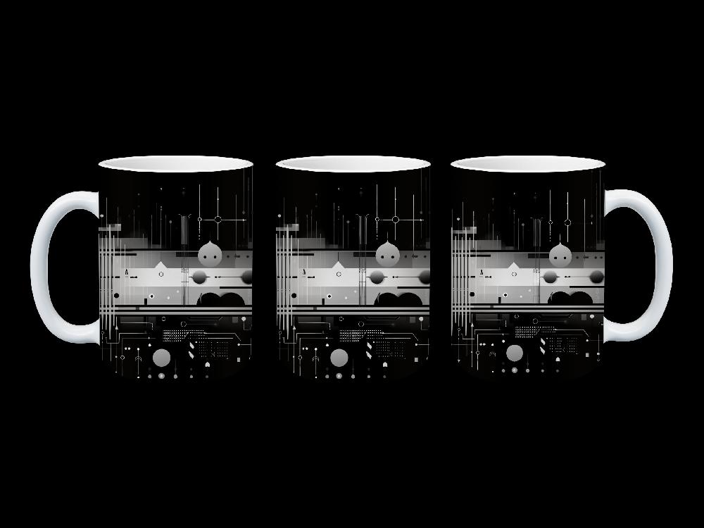 Candy Candle Bauhaus Bliss Ceramic Mug Set