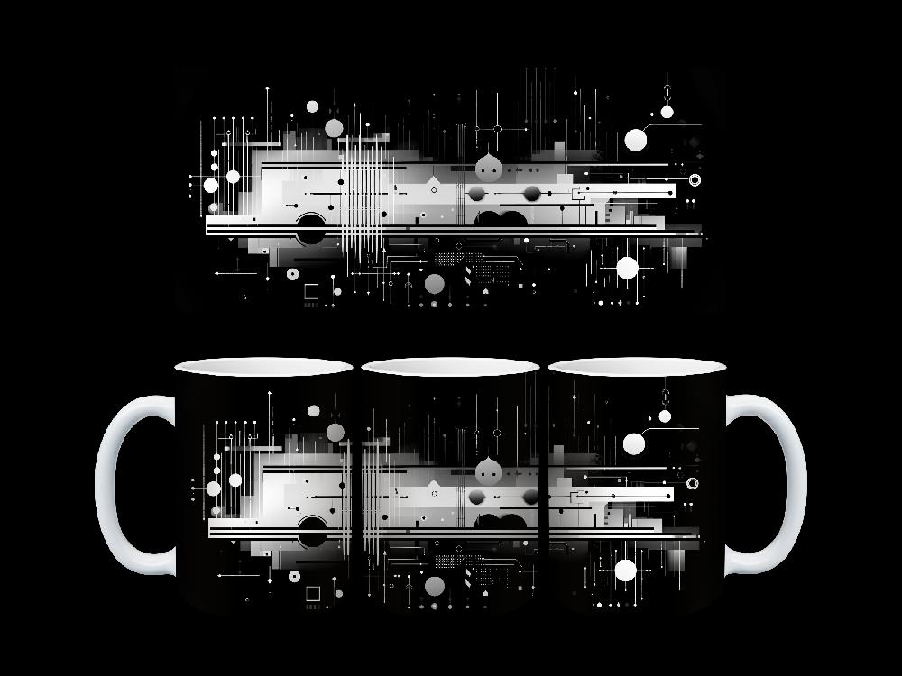 Candy Candle Bauhaus Bliss Ceramic Mug Set