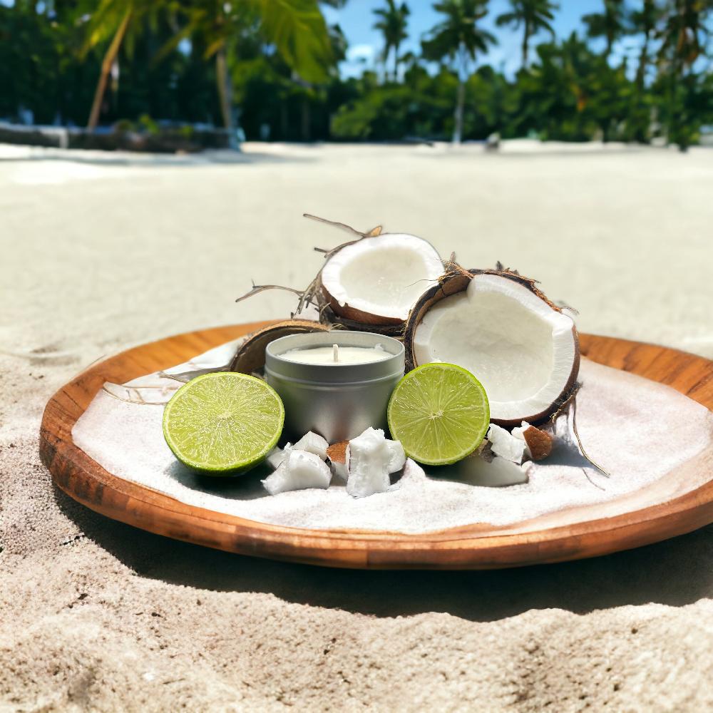 Candy Candle Coconut & Lime