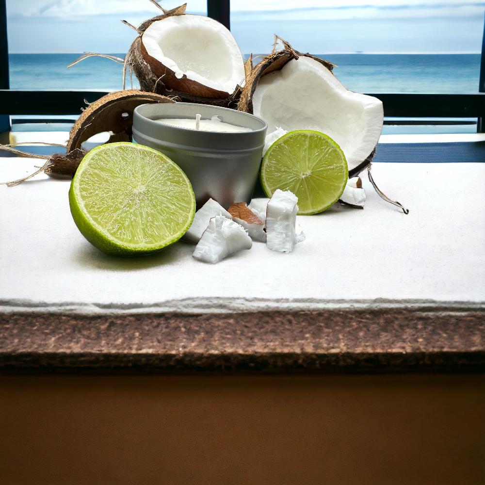 Candy Candle Coconut & Lime
