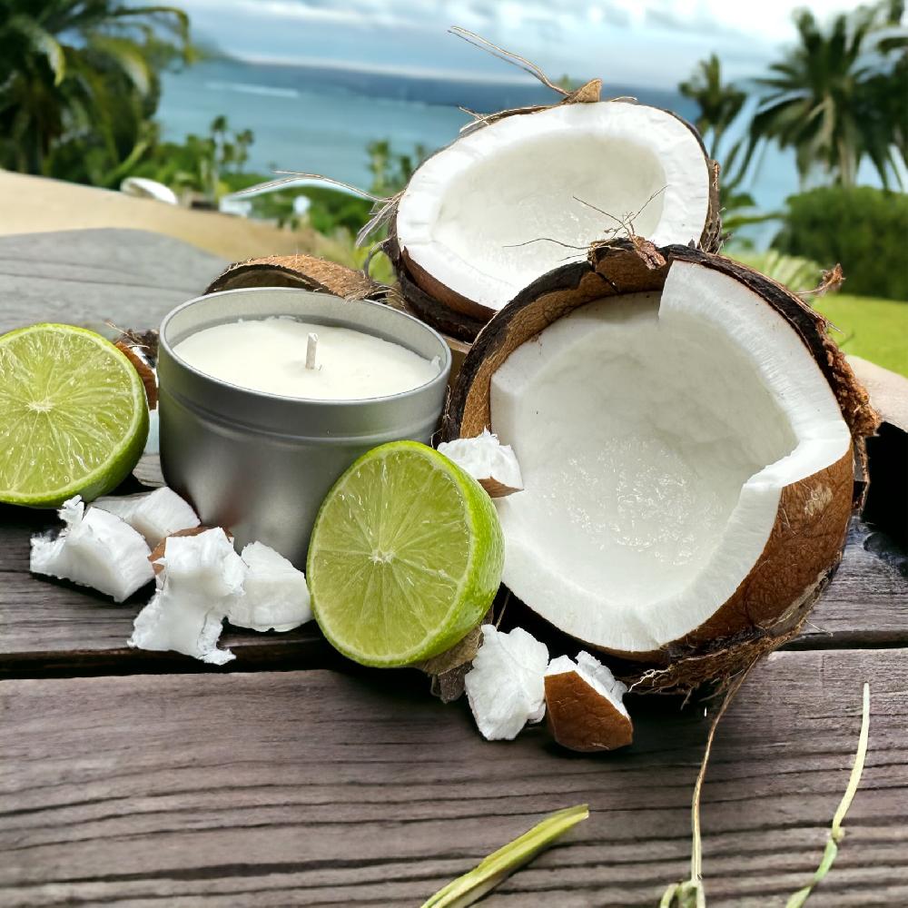 candy candle Coconut & Lime