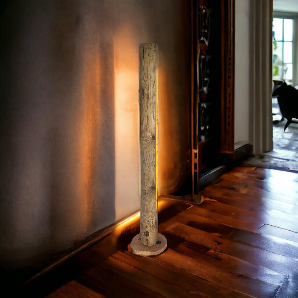 candy candle Exquisite Reclaimed Wood Lamp