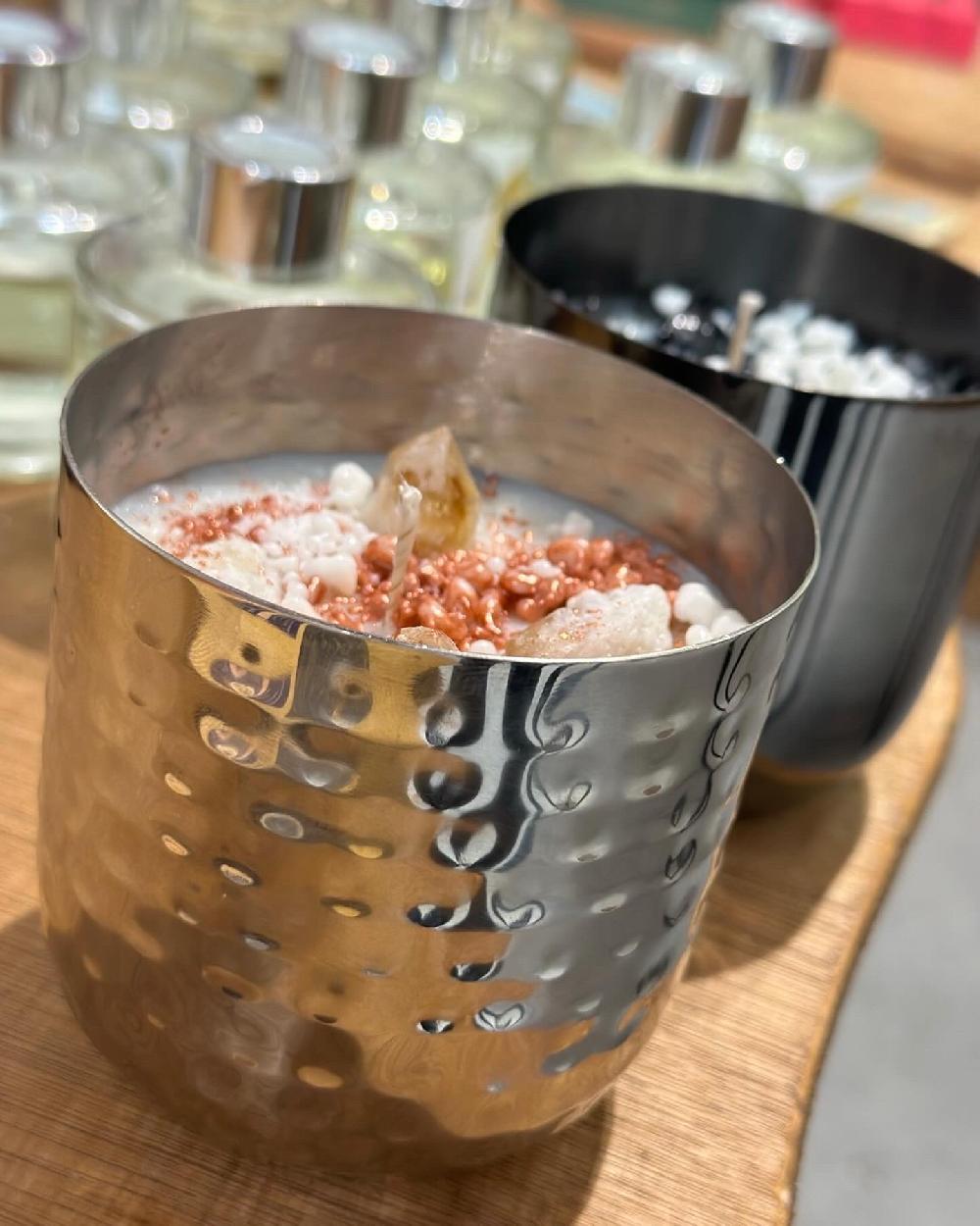 candy candle Golden Harmony Soy Wax Candle