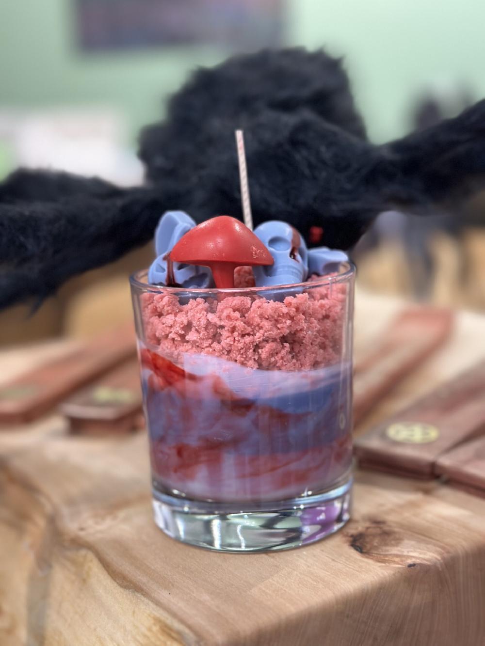 Candy Candle Haunting Rose Frost Soy Wax Candle