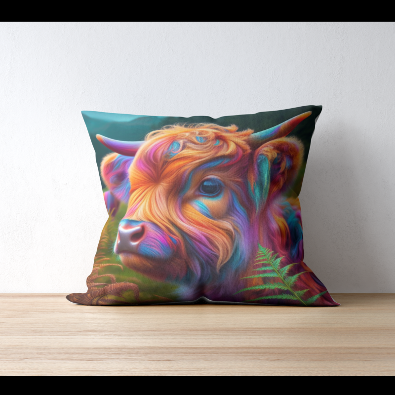 Candy Candle Highland Comfy Cushion