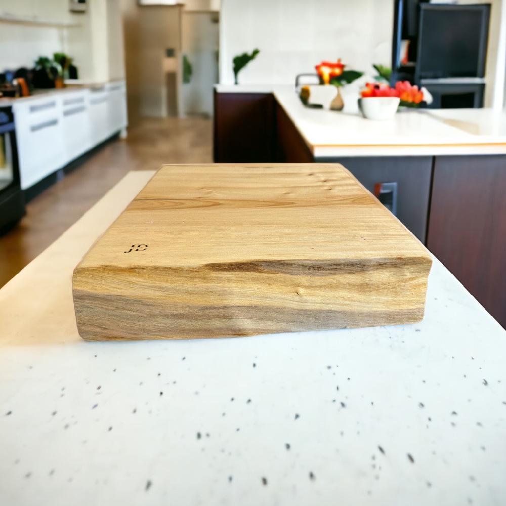 Candy Candle Live Edge Oak Butcher’s Block