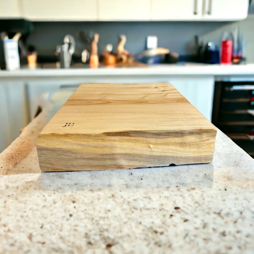 Candy Candle Live Edge Oak Butcher’s Block