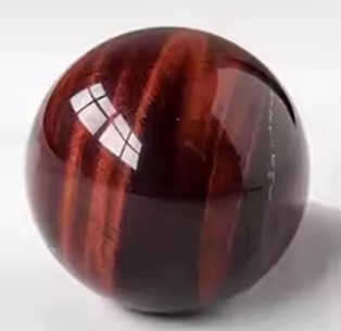 Candy Candle Red Tiger Eye Sphere (4-7cm)