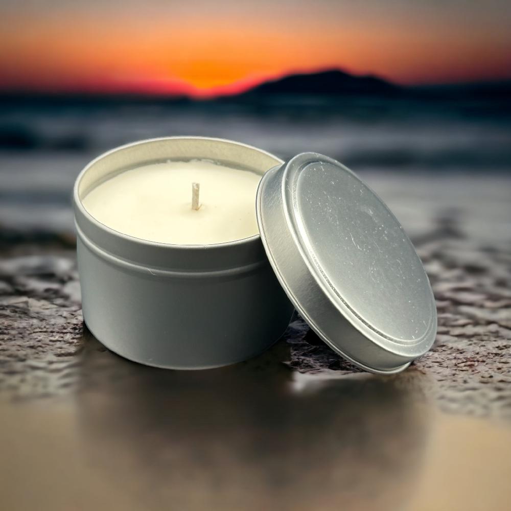 Candy Candle Seaside Serenity Soy Candle