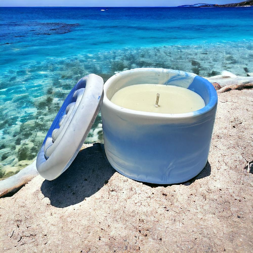candy candle Seaside Serenity Soy Wax Candle