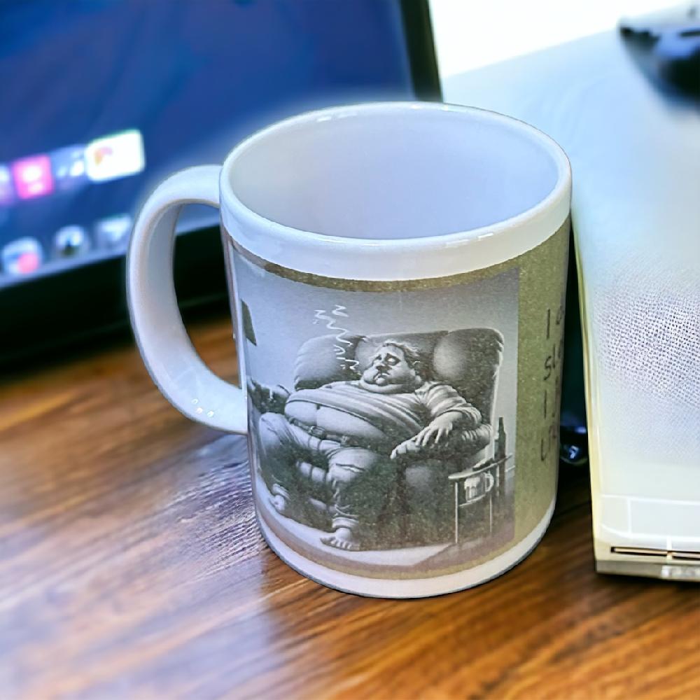 candy candle Sleep Like Hubby Mug