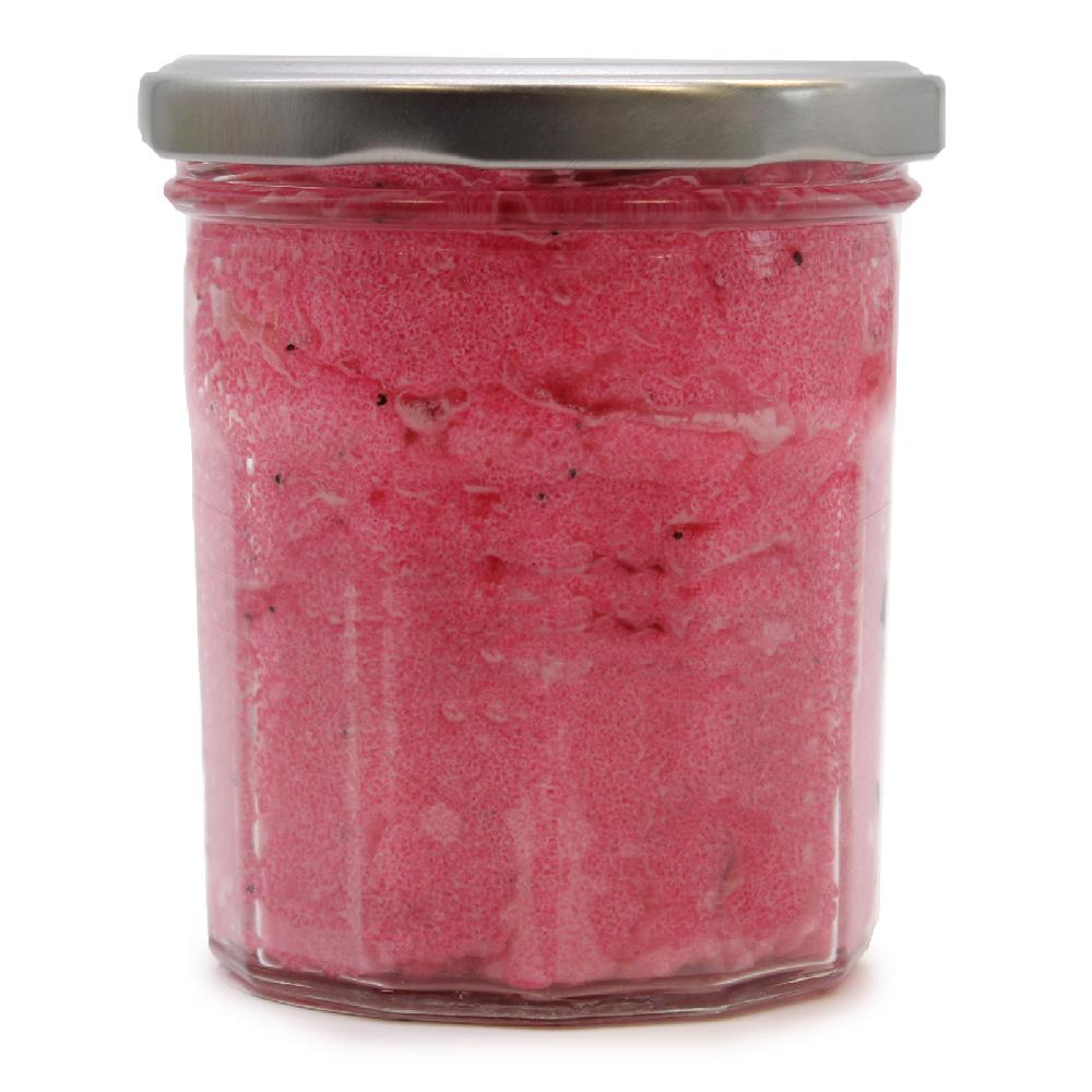 candy candle Strawberry Rum Sugar Scrub
