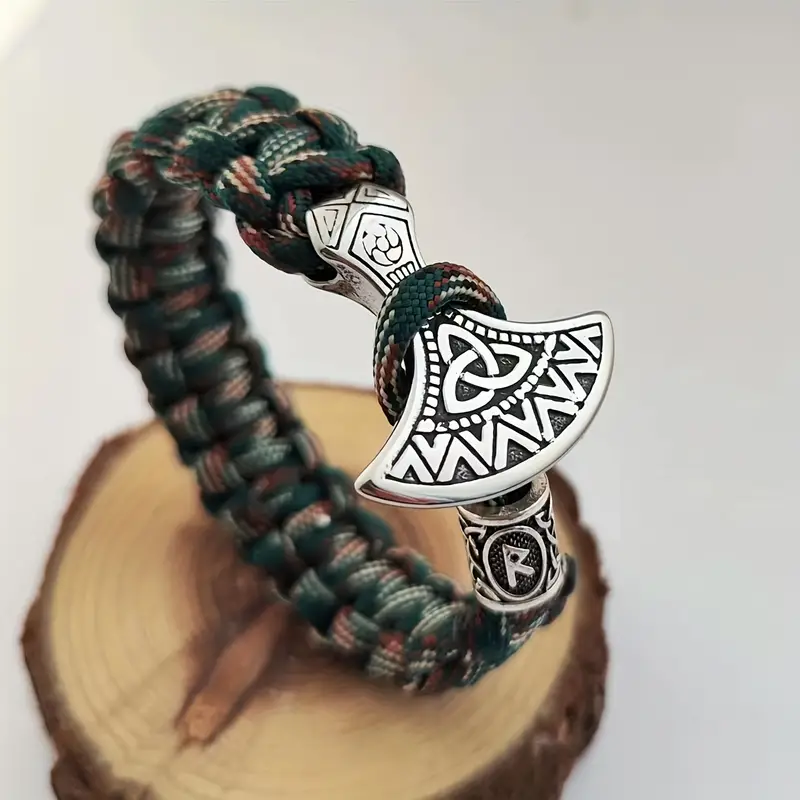 Candy Candle Viking Axe Bracelet