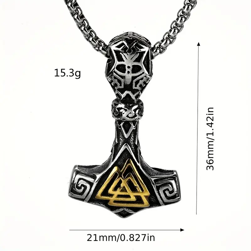 Candy Candle Viking Triangle Thor’s Hammer