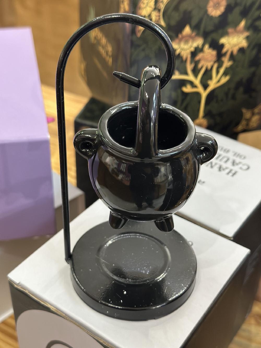 Candy Candle Hanging Ceramic Cauldron Oil And Wax Melt Burner