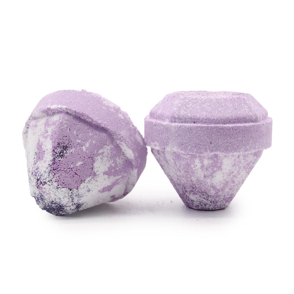 candy candle Mystic Gem Bath Bomb – A Magical Bath with a Hidden Crystal 
