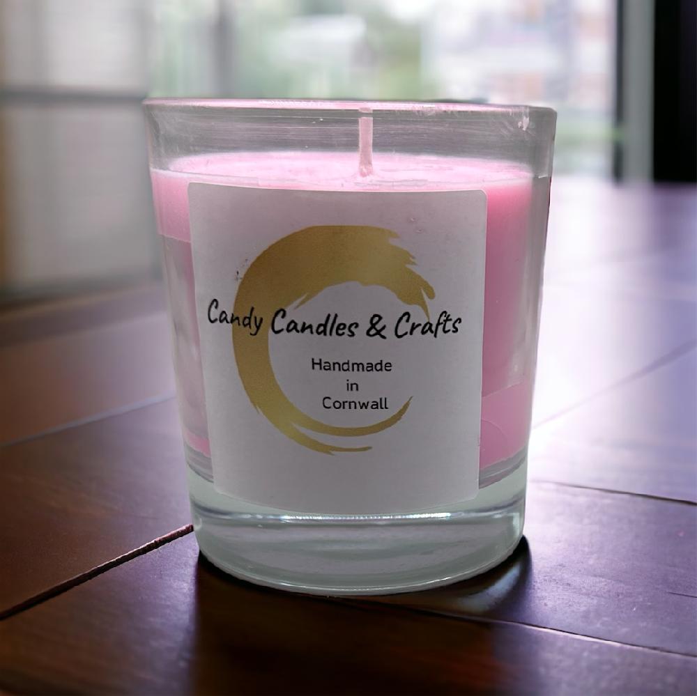 Candy Candle Tranquil Lavender Vanilla Harmony Soy Wax Candle