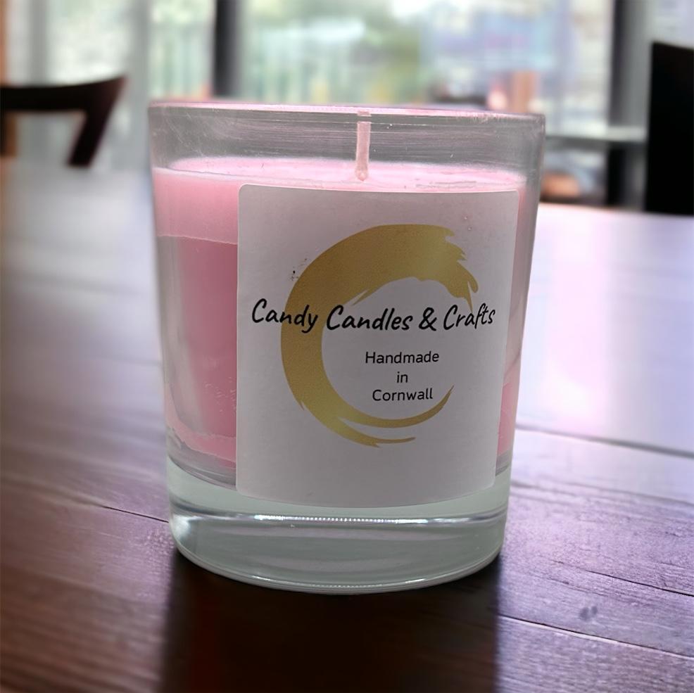 Candy Candle Tranquil Lavender Vanilla Harmony Soy Wax Candle