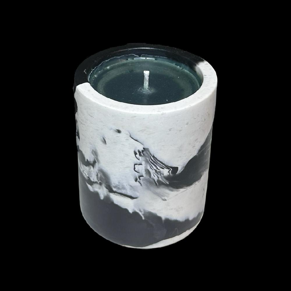 candy candle Wild Essence Unleashed “Savage ” Soy Wax Candle in a Jesmonite Vessel