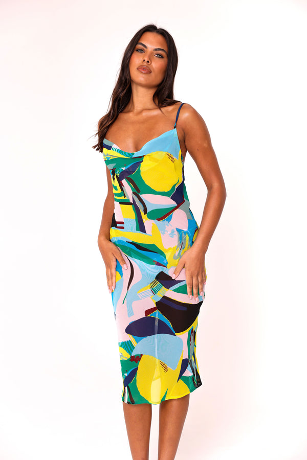 Candypants Abstract Beach Dress
