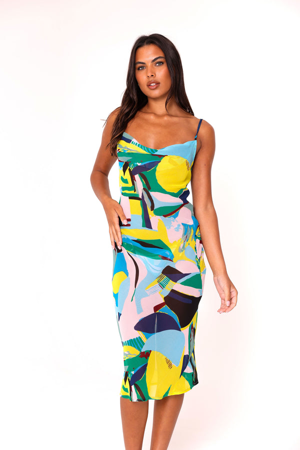 candypants Abstract beach dress