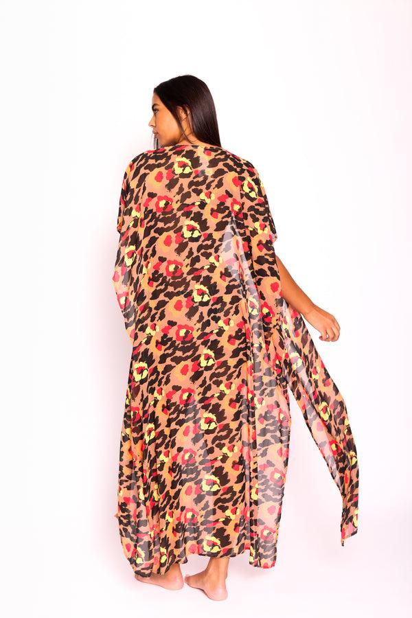 Candypants Animal Maxi Kimono