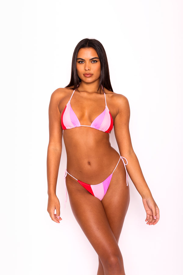 Candypants Colour Block Bikini Top