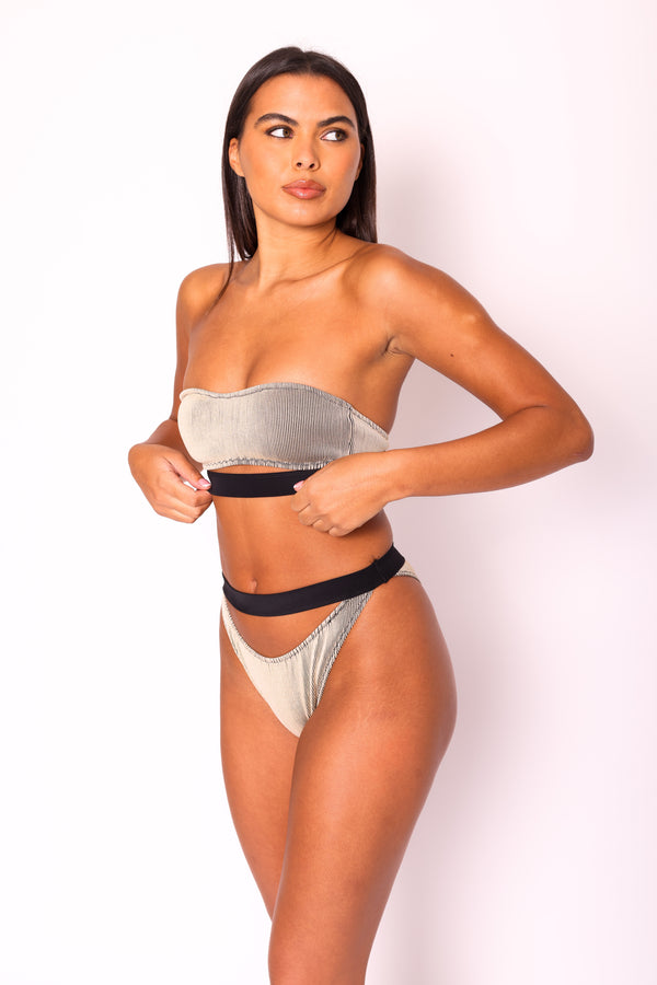 Candypants Lurex Rib Brief