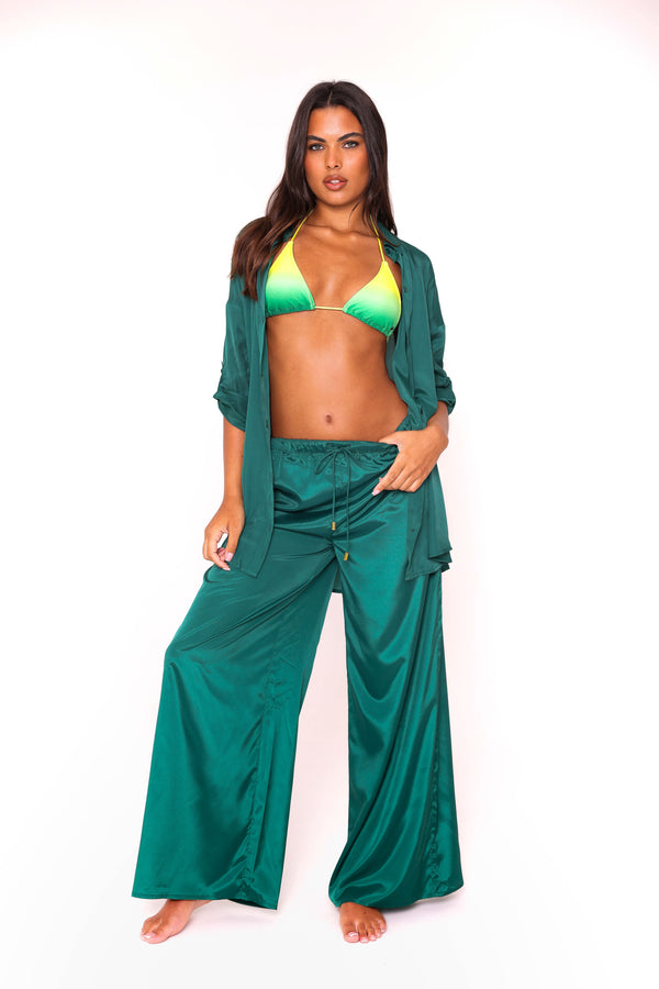 candypants Satin beach trouser