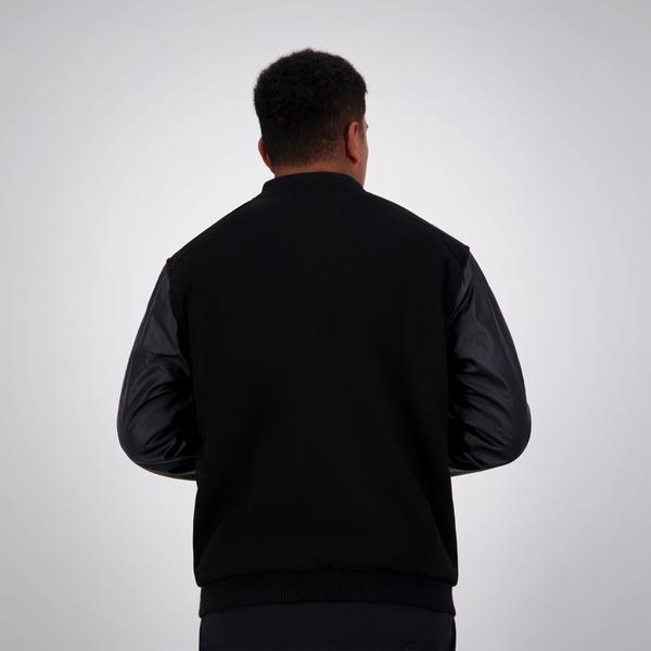 Canterbury Of New Zealand ADULT CCC LETTERMAN JACKET BLACK