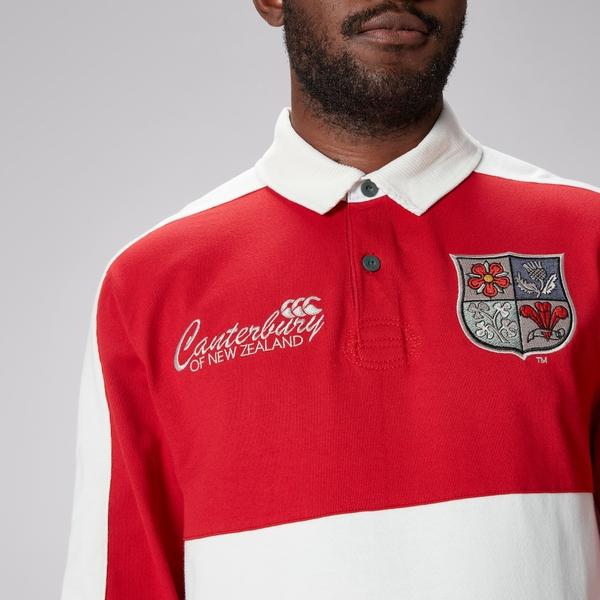 Canterbury Of New Zealand BRITISH & IRISH LIONS CCC HERITAGE JERSEY RED