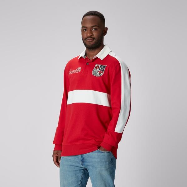 canterbury of new zealand BRITISH & IRISH LIONS CCC HERITAGE JERSEY RED